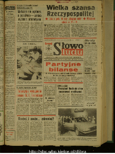 Słowo Ludu : dziennik Polskiej Zjednoczonej Partii Robotniczej, 1989 R.XL, nr 31