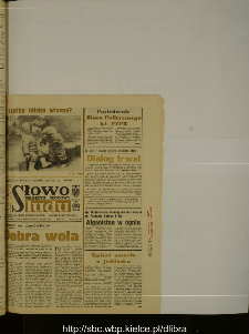 Słowo Ludu : dziennik Polskiej Zjednoczonej Partii Robotniczej, 1989 R.XL, nr 33 (magazyn środowy)