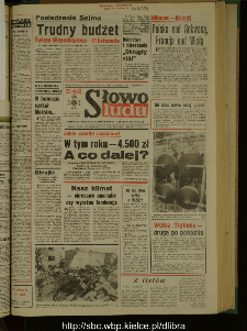 Słowo Ludu : dziennik Polskiej Zjednoczonej Partii Robotniczej, 1989 R.XL, nr 40