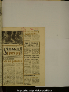 Słowo Ludu : dziennik Polskiej Zjednoczonej Partii Robotniczej, 1989 R.XL, nr 108 (magazyn środowy)