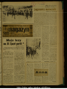 Słowo Ludu : dziennik Polskiej Zjednoczonej Partii Robotniczej, 1989 R.XL, nr 186 (magazyn)
