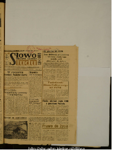 Słowo Ludu : dziennik Polskiej Zjednoczonej Partii Robotniczej, 1989 R.XL, nr 259 (magazyn środowy)