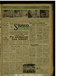 Słowo Ludu : dziennik Polskiej Zjednoczonej Partii Robotniczej, 1989 R.XL, nr 285