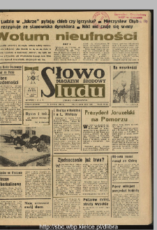 Słowo Ludu : dziennik Polskiej Zjednoczonej Partii Robotniczej, 1990 R.XLI, nr 44 (magazyn środowy)