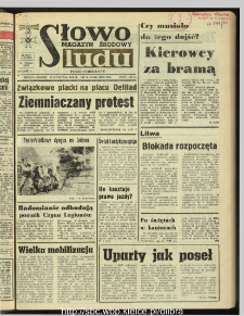 Słowo Ludu : dziennik Polskiej Zjednoczonej Partii Robotniczej, 1990 R.XLI, nr 90 (magazyn środowy)