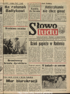 Słowo Ludu : dziennik Polskiej Zjednoczonej Partii Robotniczej, 1990 R.XLI, nr 205 (radomskie pismo codzienne)