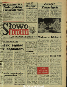 Słowo Ludu : dziennik Polskiej Zjednoczonej Partii Robotniczej, 1990 R.XLI, nr 254 (radomskie pismo codzienne)