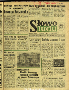 Słowo Ludu : dziennik Polskiej Zjednoczonej Partii Robotniczej, 1990 R.XLI, nr 274