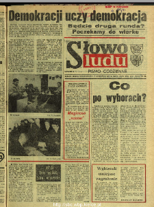 Słowo Ludu : dziennik Polskiej Zjednoczonej Partii Robotniczej, 1990 R.XLI, nr 275