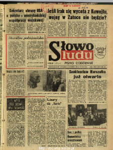 Słowo Ludu : dziennik Polskiej Zjednoczonej Partii Robotniczej, 1990 R.XLI, nr 284