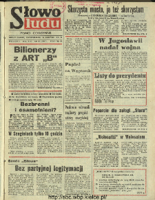 Słowo Ludu : dziennik Polskiej Zjednoczonej Partii Robotniczej, 1991 R.XLII, nr 191