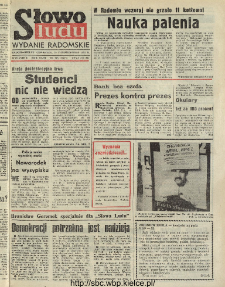 Słowo Ludu : dziennik Polskiej Zjednoczonej Partii Robotniczej, 1991 R.XLII, nr 248 (radomskie pismo codzienne)