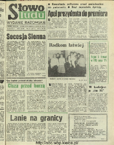Słowo Ludu : dziennik Polskiej Zjednoczonej Partii Robotniczej, 1991 R.XLII, nr 271 (radomskie pismo codzienne)