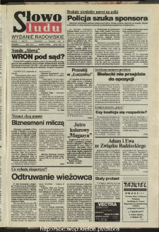 Słowo Ludu : dziennik Polskiej Zjednoczonej Partii Robotniczej, 1991 R.XLII, nr 287 (radomskie pismo codzienne)