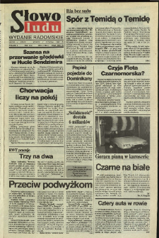 Słowo Ludu,1992 R.XLIII, nr 5 (wydanie radomskie)