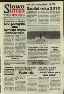 Słowo Ludu,1992 R.XLIII, nr 7 (wydanie radomskie)