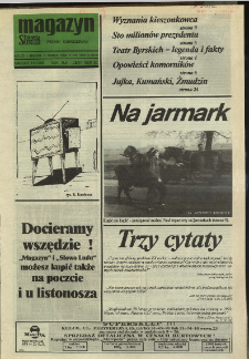 Słowo Ludu,1992 R.XLIII, nr 56 (magazyn)