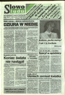 Słowo Ludu,1992 R.XLIII, nr 57 (wydanie radomskie)