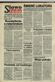 Słowo Ludu,1992 R.XLIII, nr 61