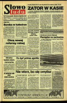 Słowo Ludu,1992 R.XLIII, nr 79 (wydanie radomskie)