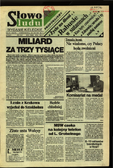 Słowo Ludu,1992 R.XLIII, nr 81