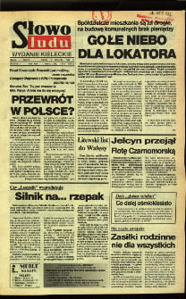 Słowo Ludu,1992 R.XLIII, nr 84