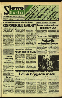 Słowo Ludu,1992 R.XLIII, nr 87 (wydanie radomskie)