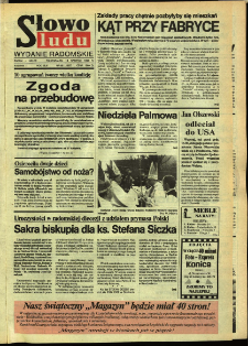 Słowo Ludu,1992 R.XLIII, nr 88 (wydanie radomskie)