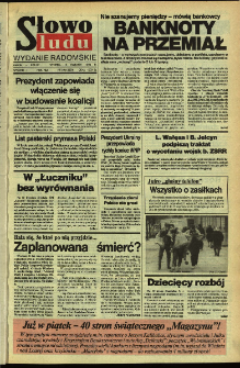 Słowo Ludu,1992 R.XLIII, nr 89 (wydanie radomskie)