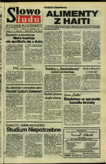 Słowo Ludu,1992 R.XLIII, nr 94 (wydanie radomskie)