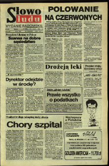 Słowo Ludu,1992 R.XLIII, nr 116 (wydanie radomskie)