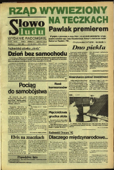Słowo Ludu,1992 R.XLIII, nr 132 (wydanie radomskie)