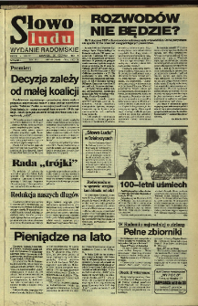 Słowo Ludu,1992 R.XLIII, nr 147 (wydanie radomskie)