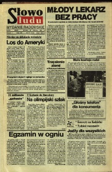 Słowo Ludu,1992 R.XLIII, nr 151 (wydanie radomskie)