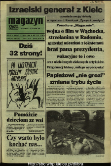 Słowo Ludu,1992 R.XLIII, nr 166 (magazyn)