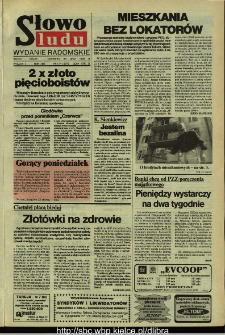 Słowo Ludu,1992 R.XLIII, nr 177 (wydanie radomskie)