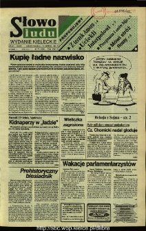Słowo Ludu,1992 R.XLIII, nr 179