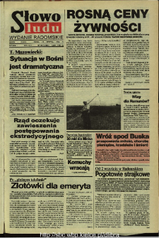 Słowo Ludu,1992 R.XLIII, nr 199