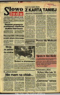 Słowo Ludu,1992 R.XLIII, nr 218