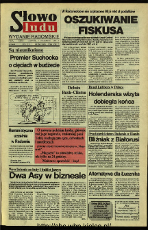Słowo Ludu,1992 R.XLIII, nr 230 (wydanie radomskie)
