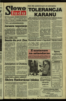 Słowo Ludu,1992 R.XLIII, nr 235 (wydanie radomskie)