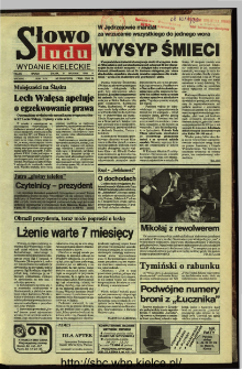 Słowo Ludu,1992 R.XLIII, nr 288