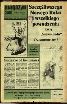 Słowo Ludu,1992 R.XLIII, nr 303 (magazyn)