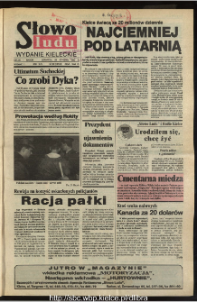 Słowo Ludu,1993 R.XLIV, nr 22