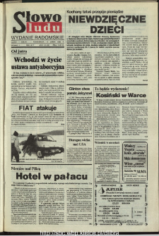 Słowo Ludu,1993 R.XLIV, nr 61 (wydanie radomskie)