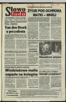Słowo Ludu,1993 R.XLIV, nr 62