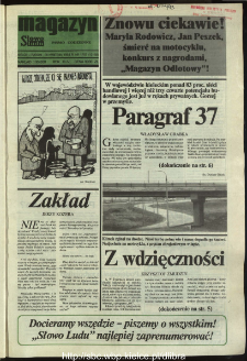 Słowo Ludu,1993 R.XLIV, nr 87 (magazyn)