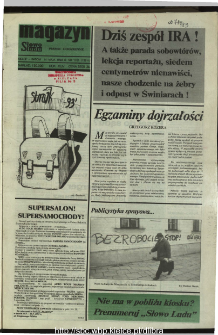 Słowo Ludu,1993 R.XLIV, nr 109 (magazyn)