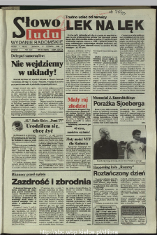 Słowo Ludu,1993 R.XLIV, nr 137 (wydanie radomskie)