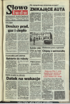 Słowo Ludu,1993 R.XLIV, nr 148 (wydanie radomskie)